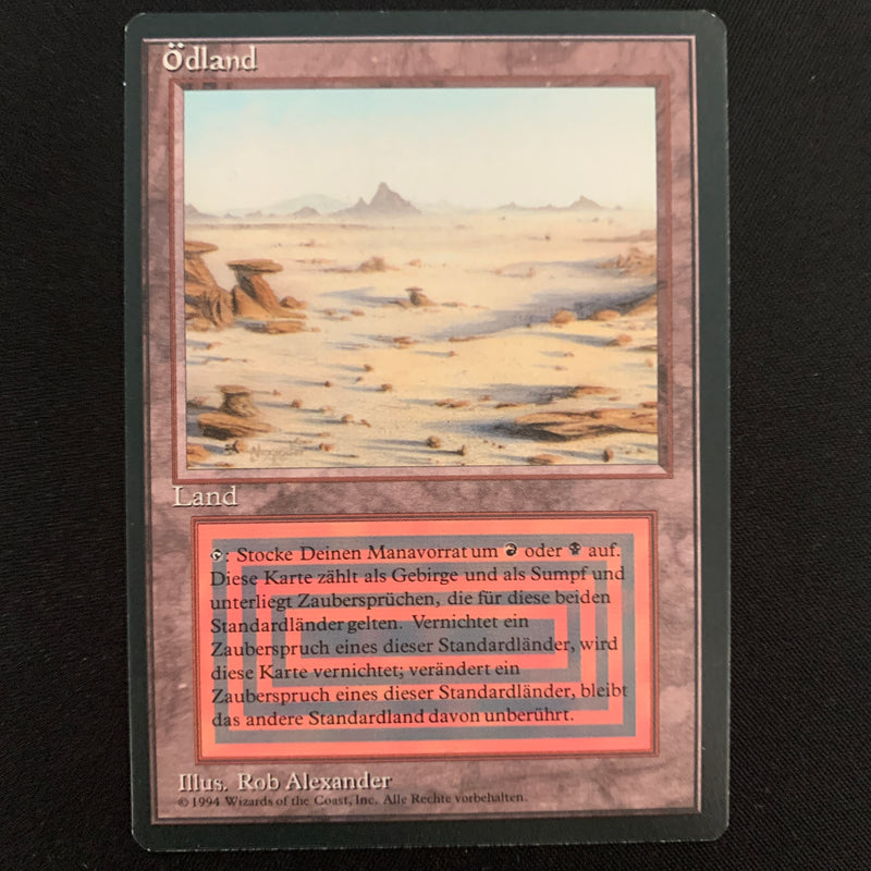 Magic the Gathering Badlands - Foreign Black Bordered - German NM - 25205