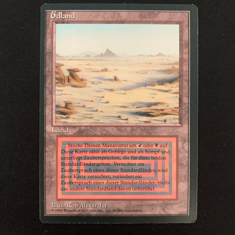 Magic the Gathering Badlands - Foreign Black Bordered - German EX - 25206
