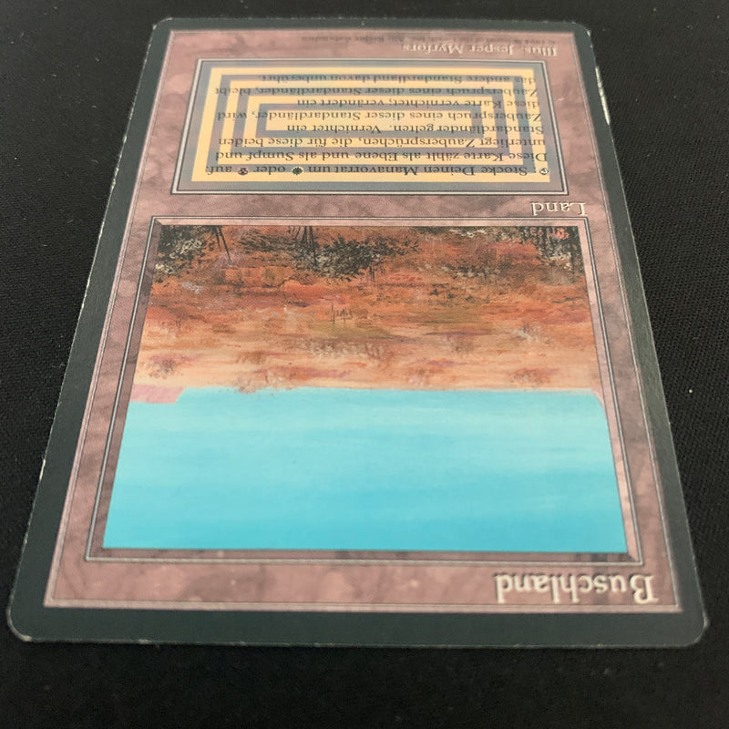 MTG Singles - Scrubland - Foreign Black Bordered - German - 