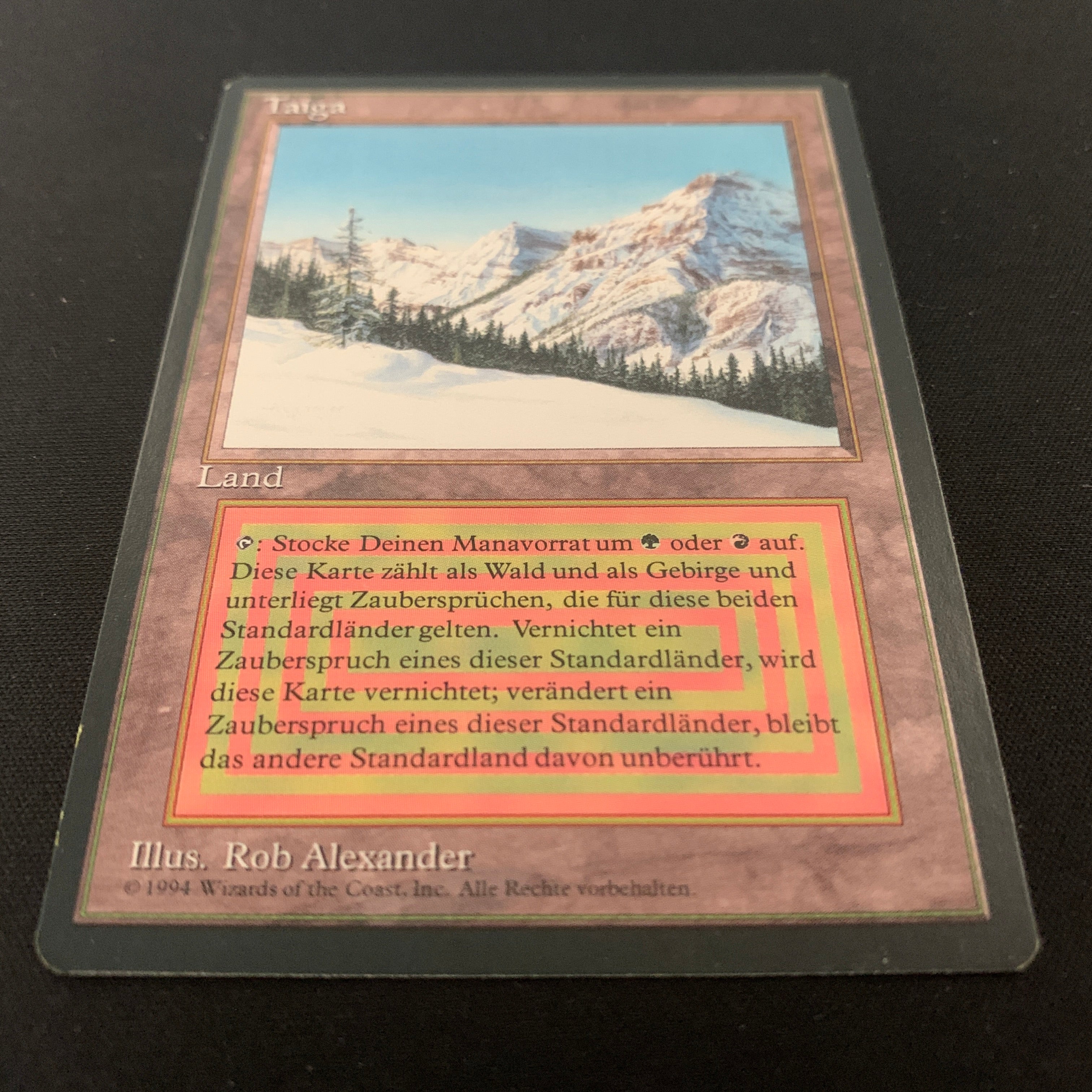 Taiga - Foreign Black Bordered