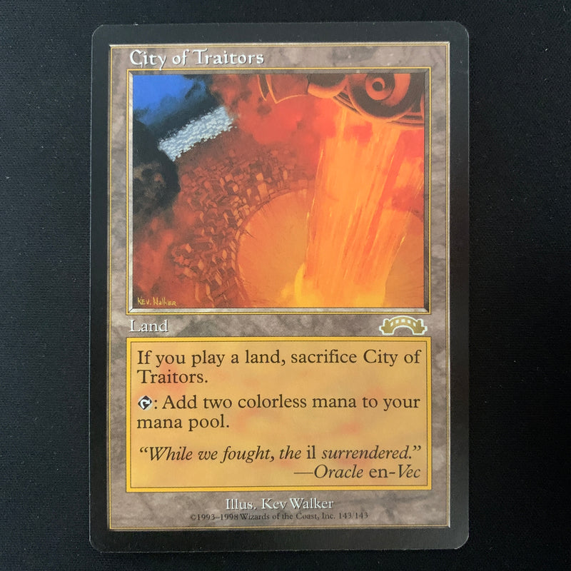 Magic the Gathering City of Traitors - Exodus English - EX - 25237