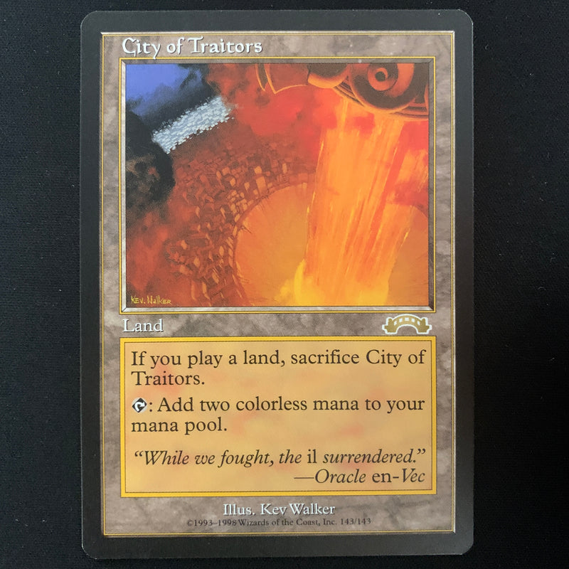 Magic the Gathering City of Traitors - Exodus English - EX - 25238