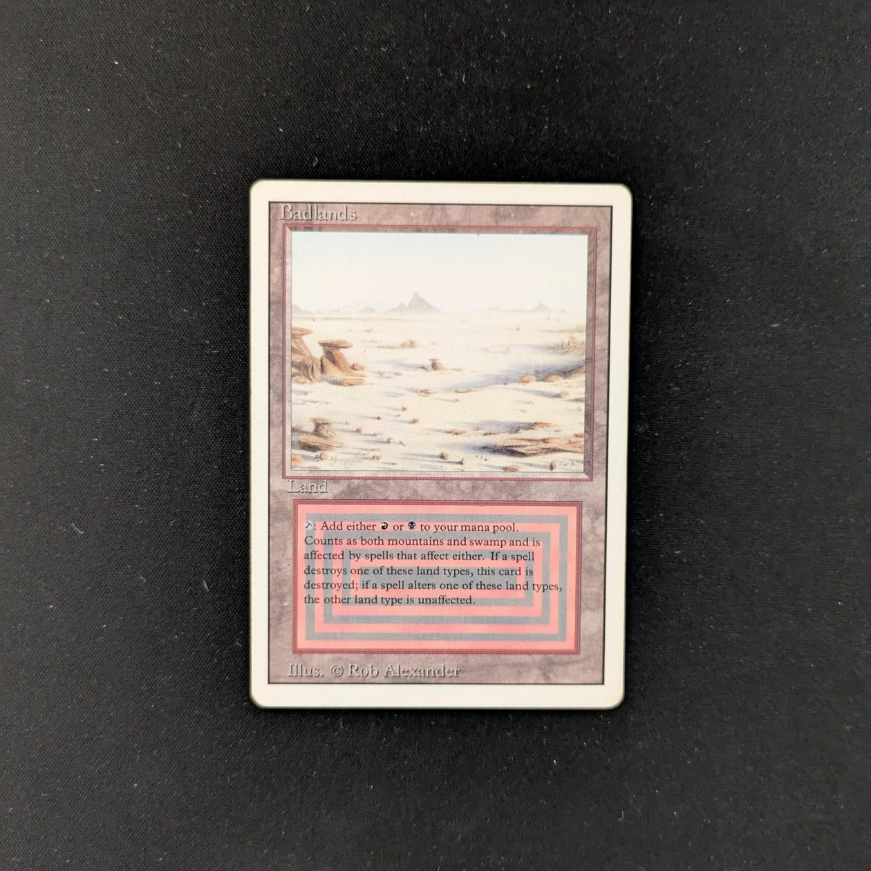 MTG Singles - Badlands - Revised - LP - 25298