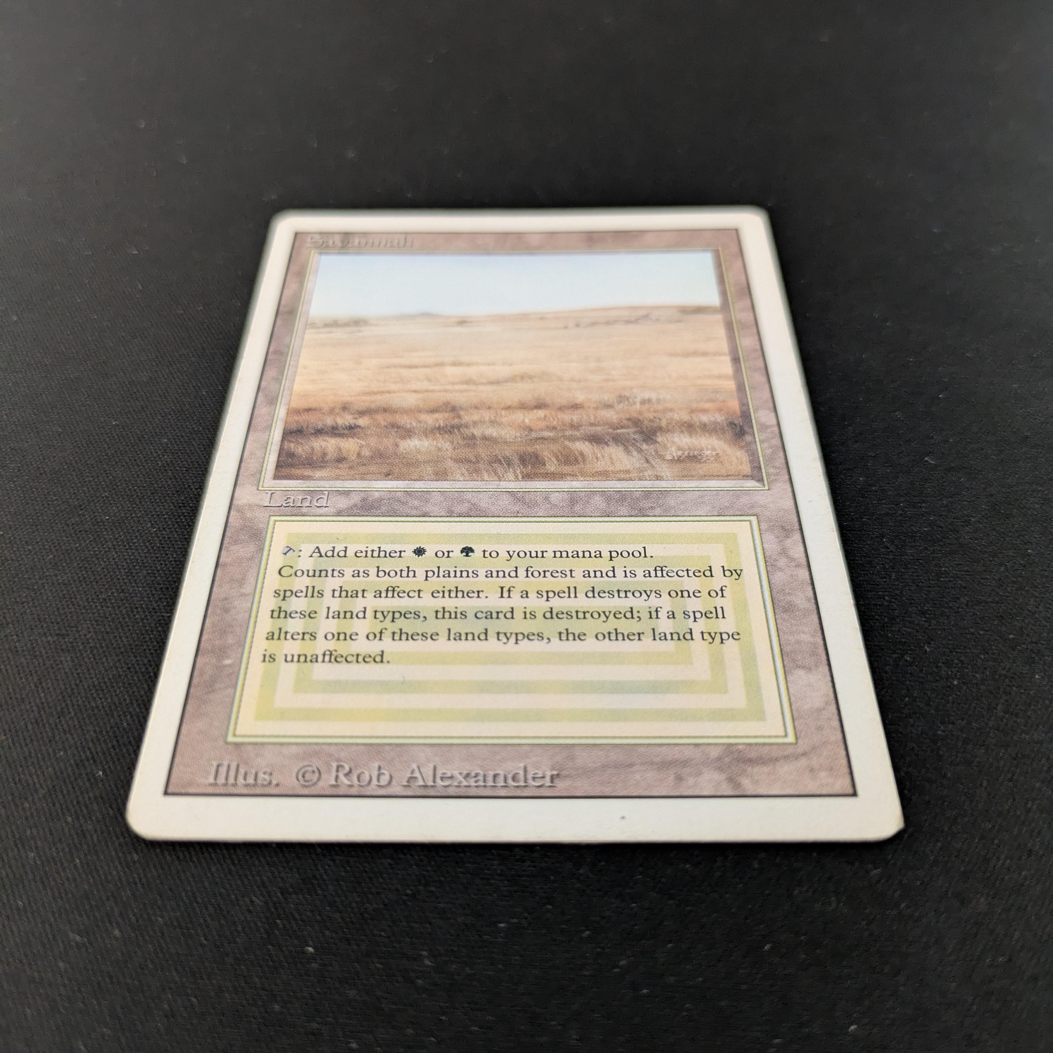 MTG Singles - Savannah - Revised - 