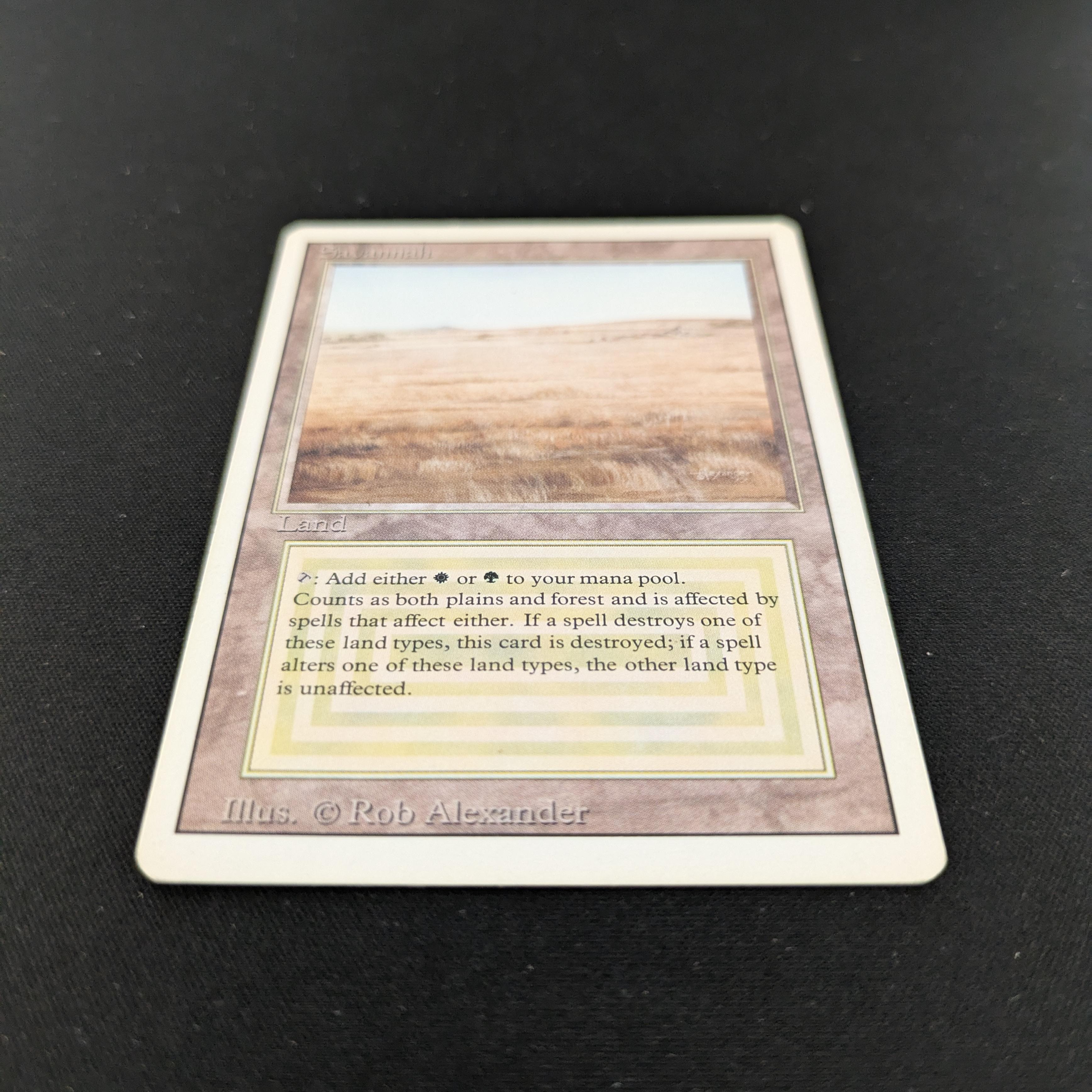 MTG Singles - Savannah - Revised - 