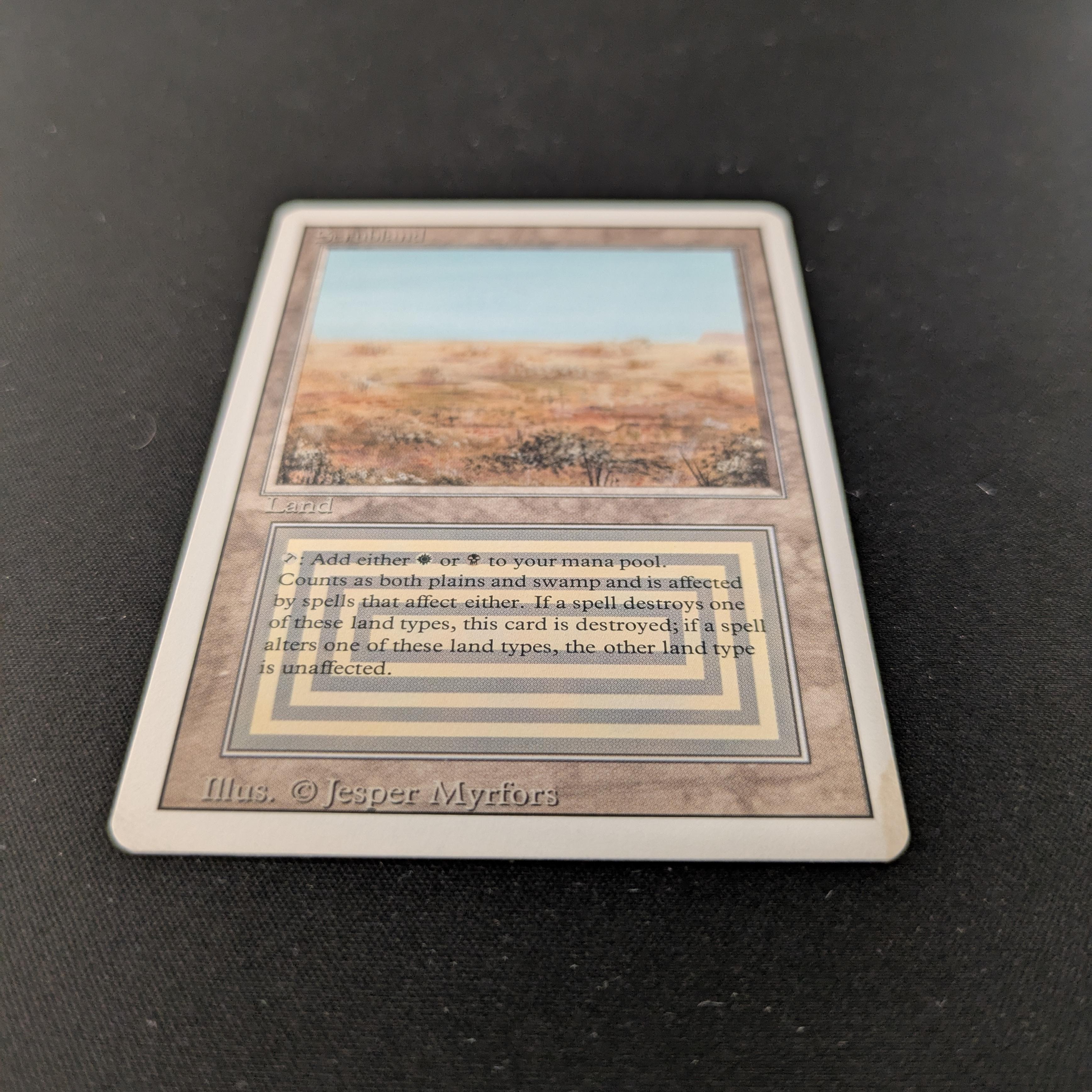 MTG Singles - Scrubland - Revised - 