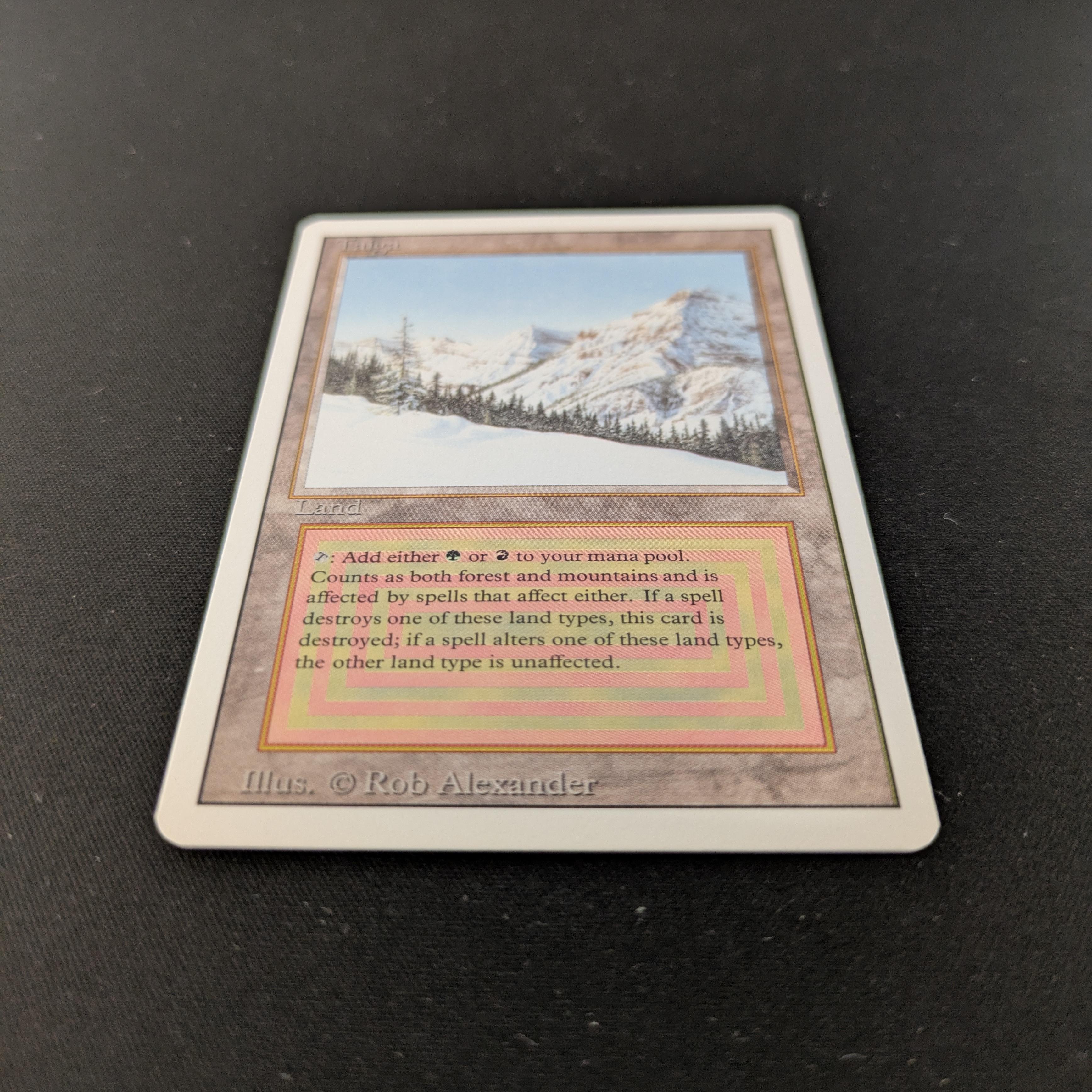 MTG Singles - Taiga - Revised - 