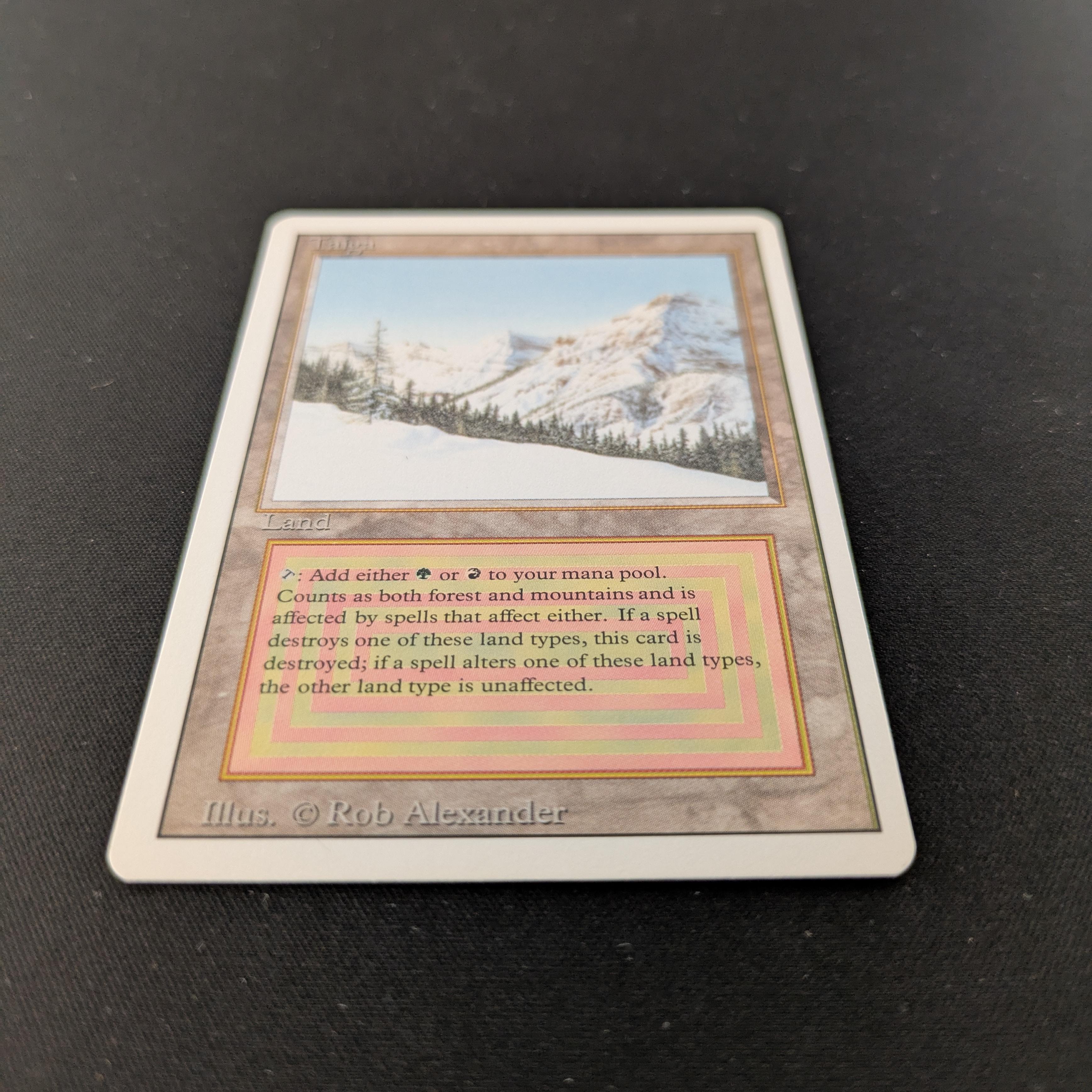 MTG Singles - Taiga - Revised - 