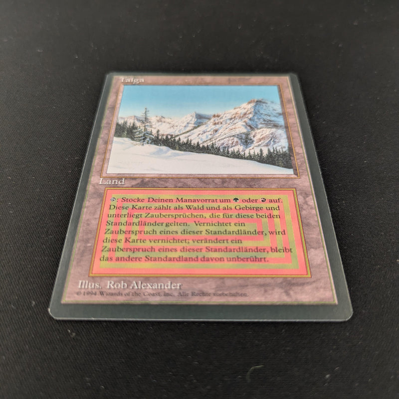 Magic the Gathering Taiga - Foreign Black Bordered - German 