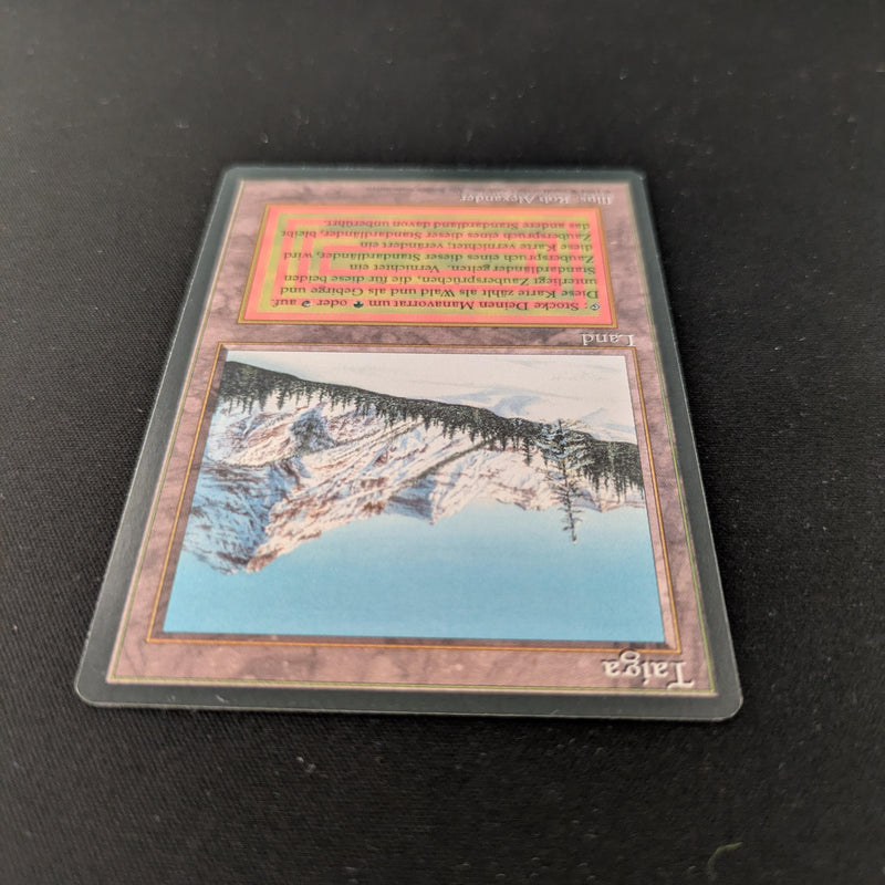 Magic the Gathering Taiga - Foreign Black Bordered - German 