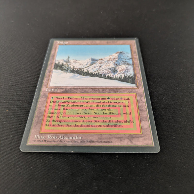 Magic the Gathering Taiga - Foreign Black Bordered - German 