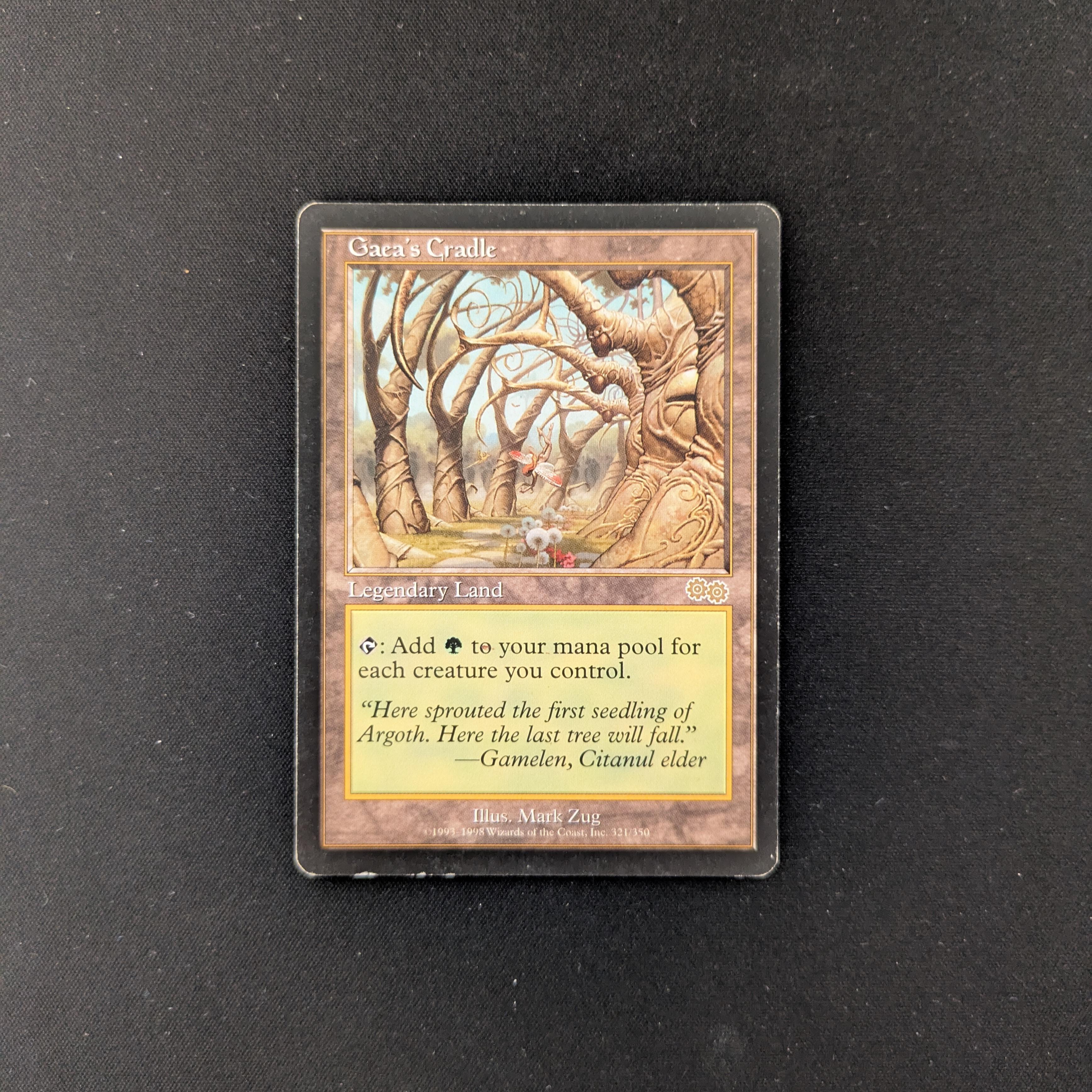 MTG Singles - Gaea's Cradle - Urza's Saga - English - LP - 25331