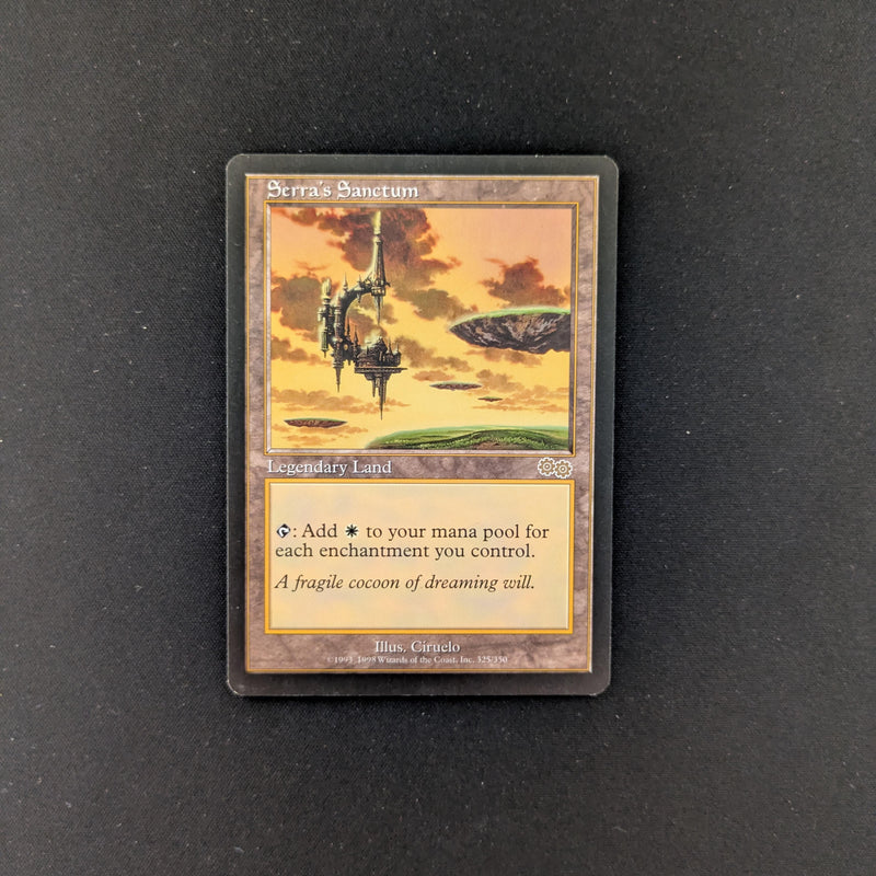 Magic the Gathering Serra's Sanctum - Urza's Saga English - NM - 25332