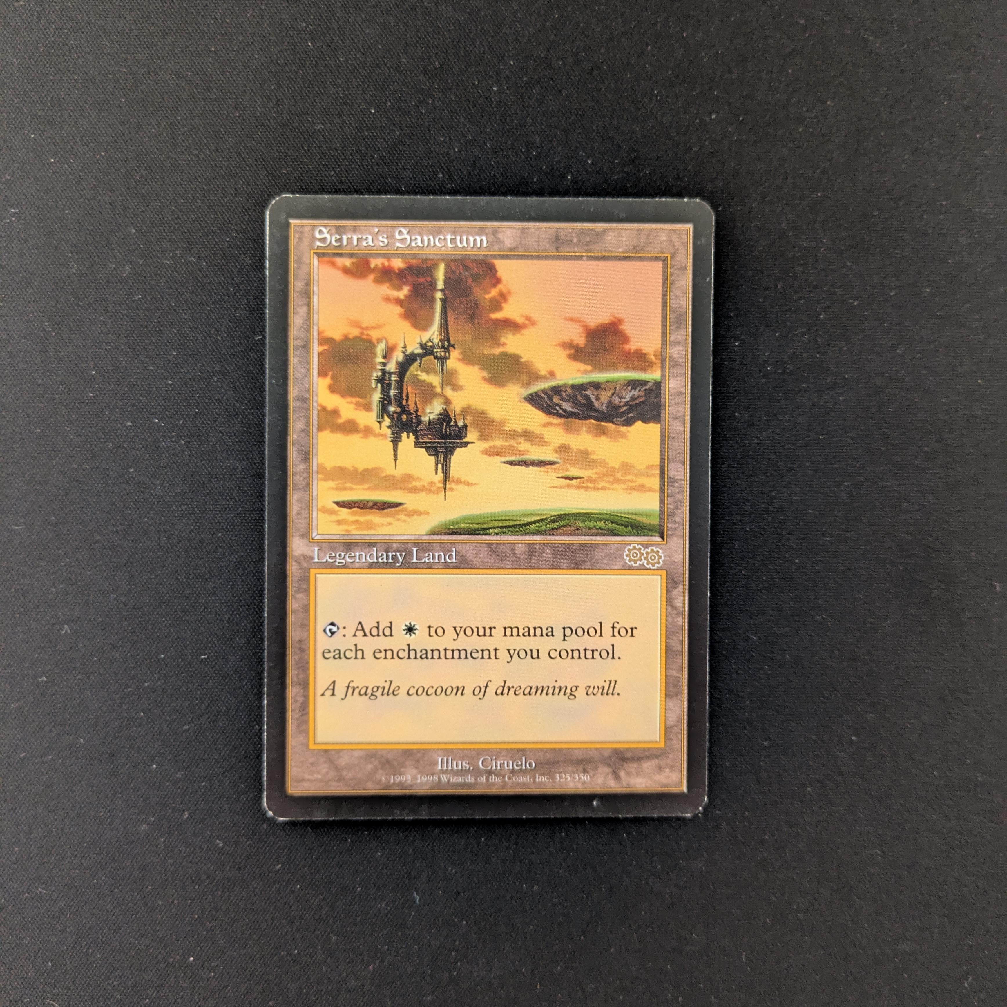 MTG Singles - Serra's Sanctum - Urza's Saga - English - GD - 25333