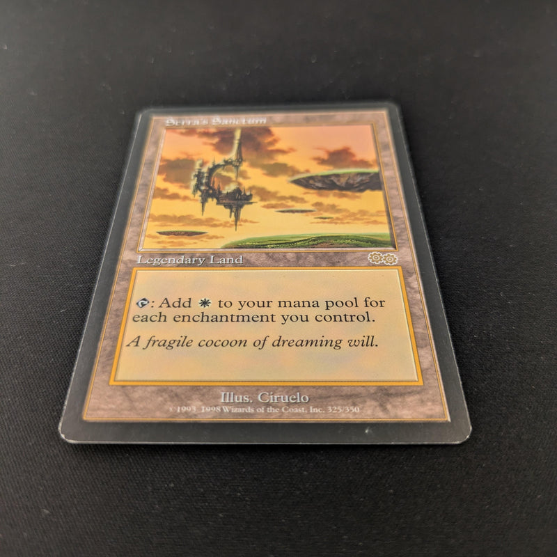 Magic the Gathering Serra's Sanctum - Urza's Saga 