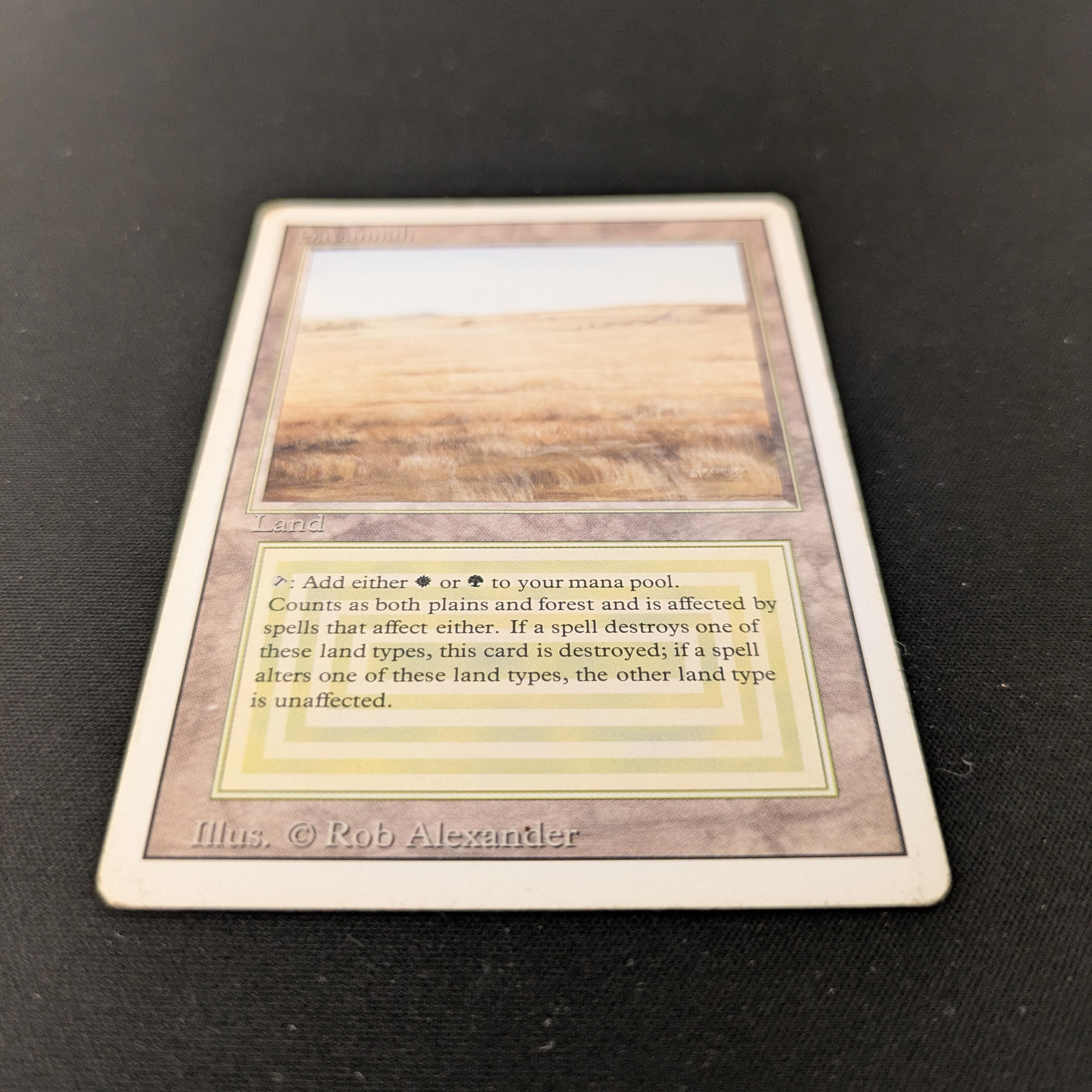 MTG Singles - Savannah - Revised - 