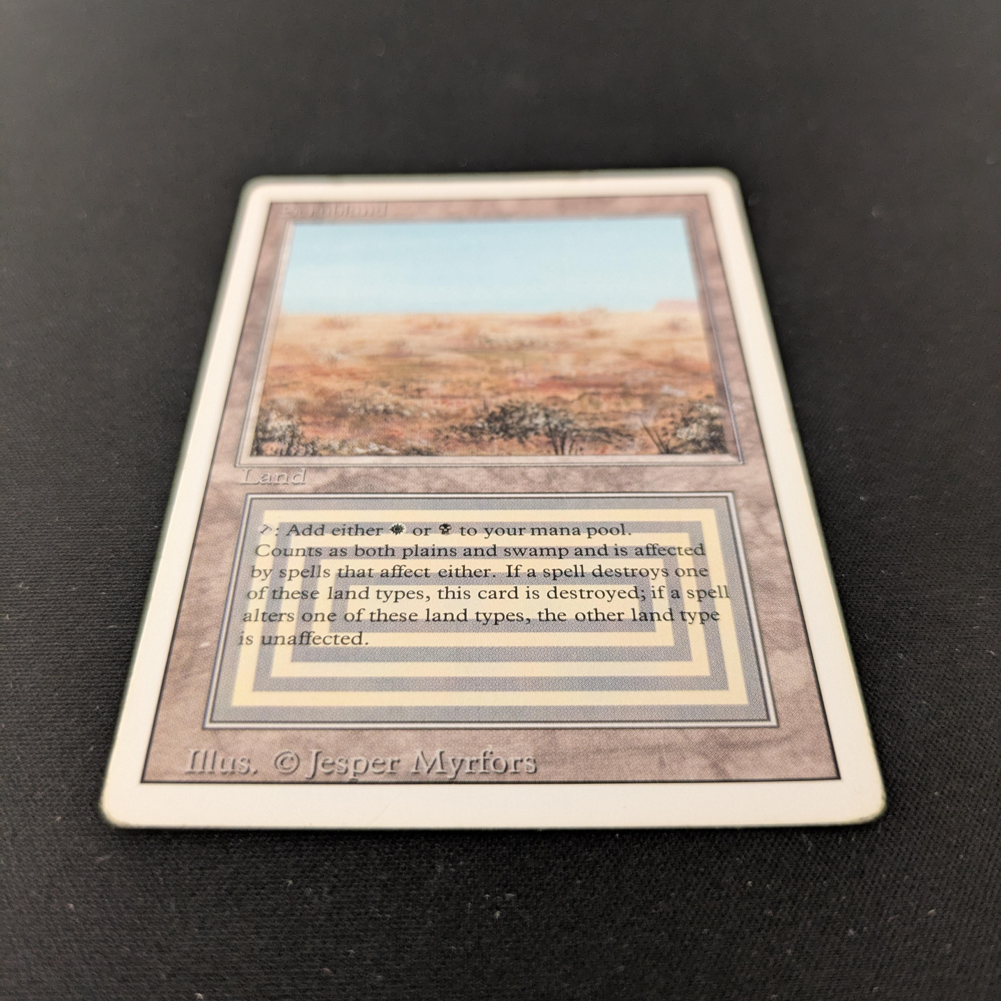MTG Singles - Scrubland - Revised - 