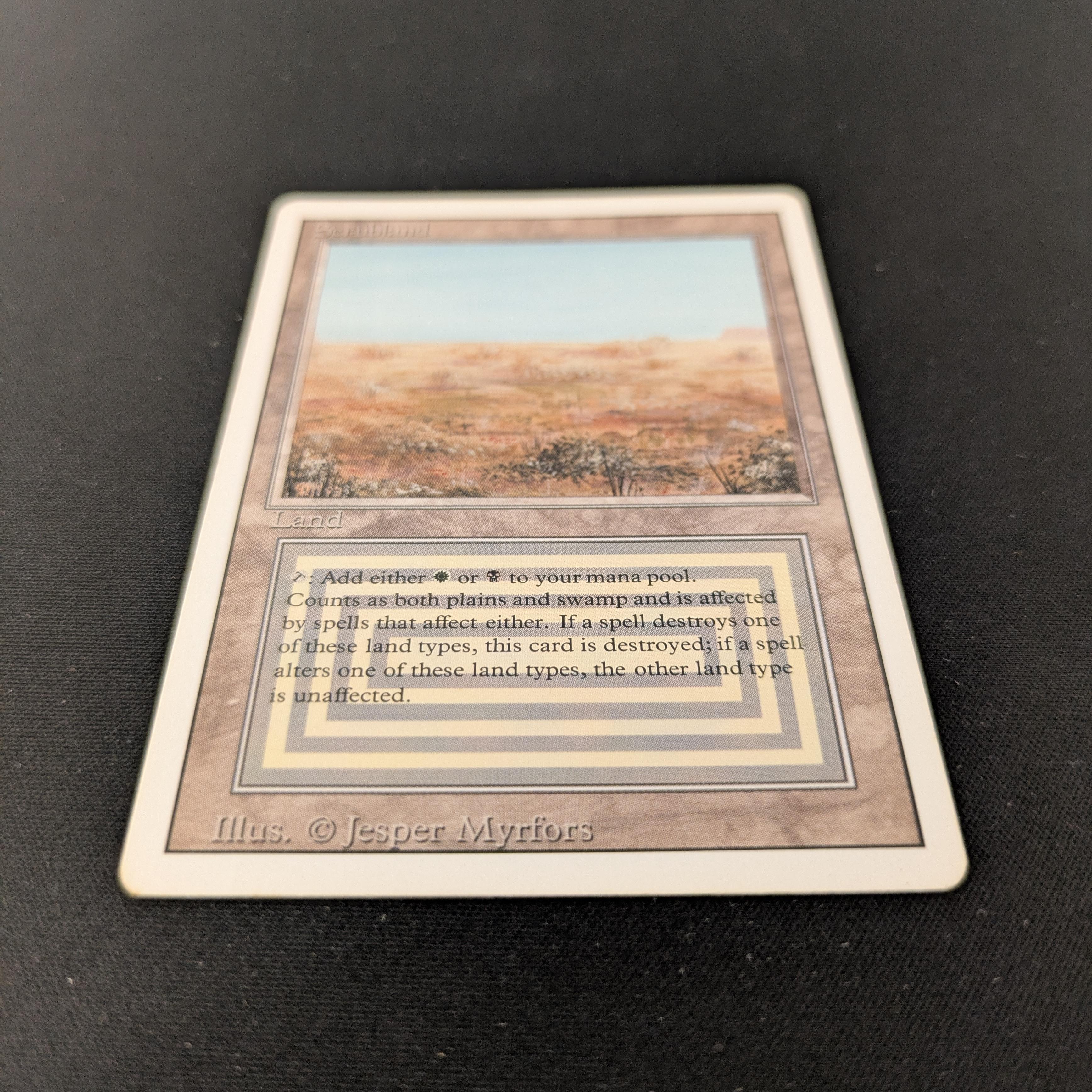MTG Singles - Scrubland - Revised - 