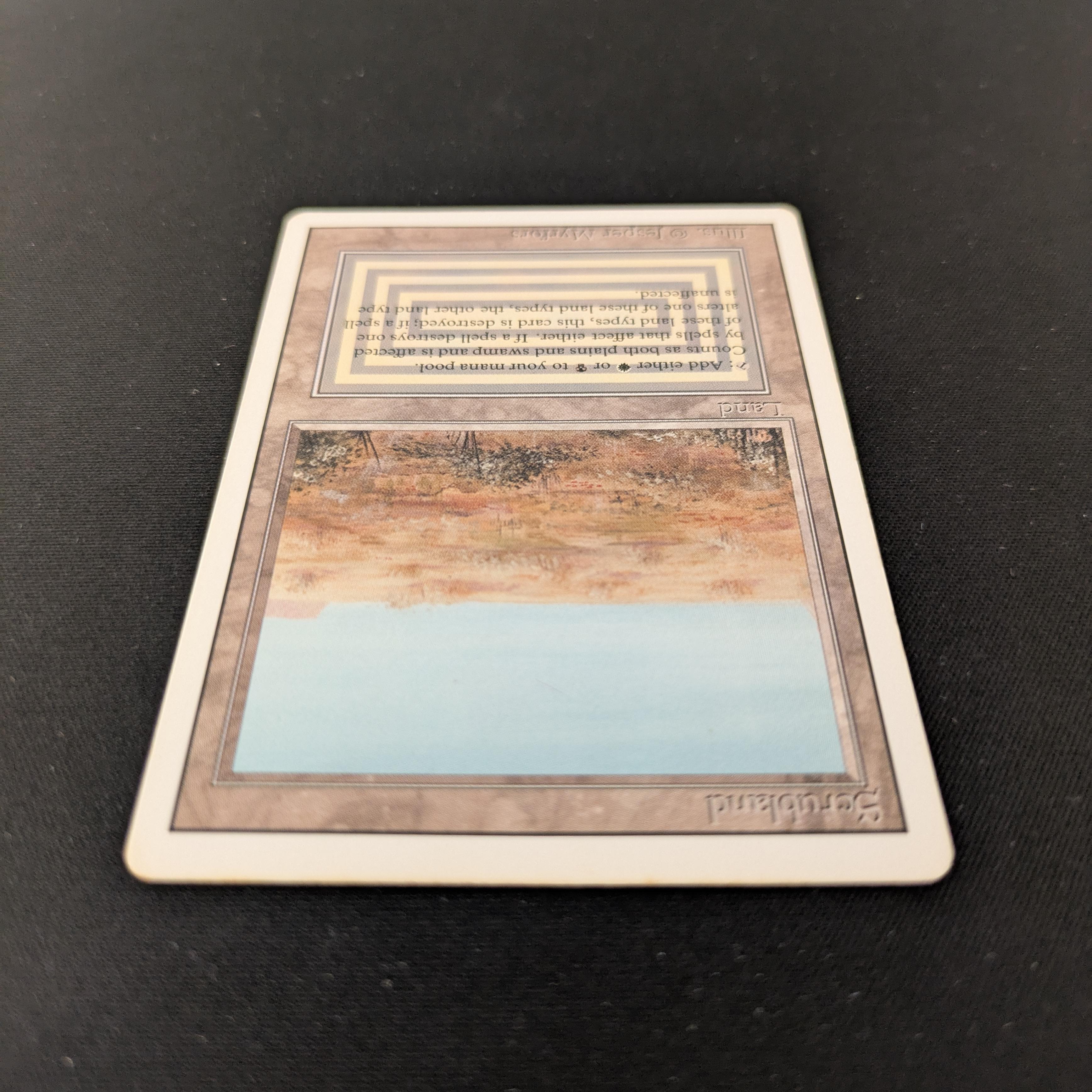 MTG Singles - Scrubland - Revised - 