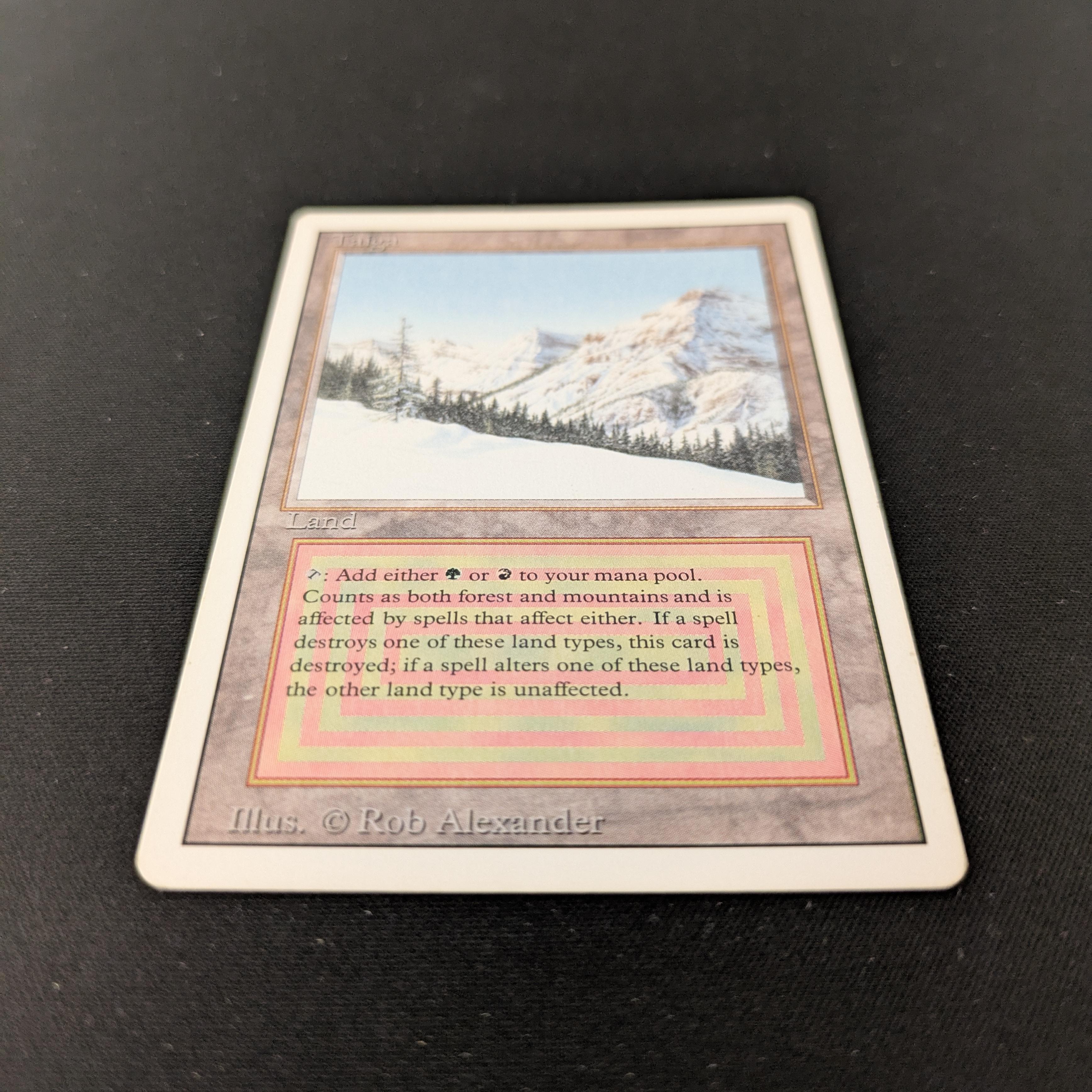 MTG Singles - Taiga - Revised - 