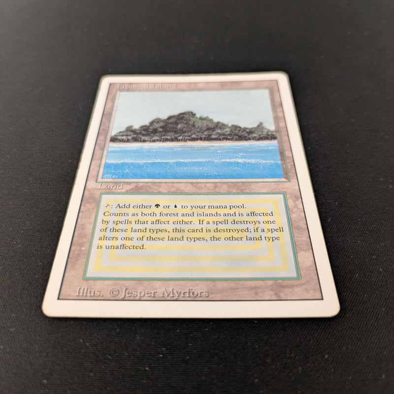 Magic the Gathering Tropical Island - Revised 