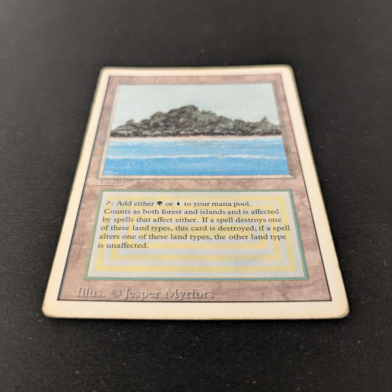 Magic the Gathering Tropical Island - Revised 