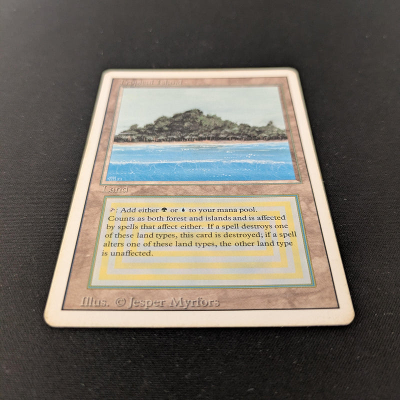 Magic the Gathering Tropical Island - Revised 