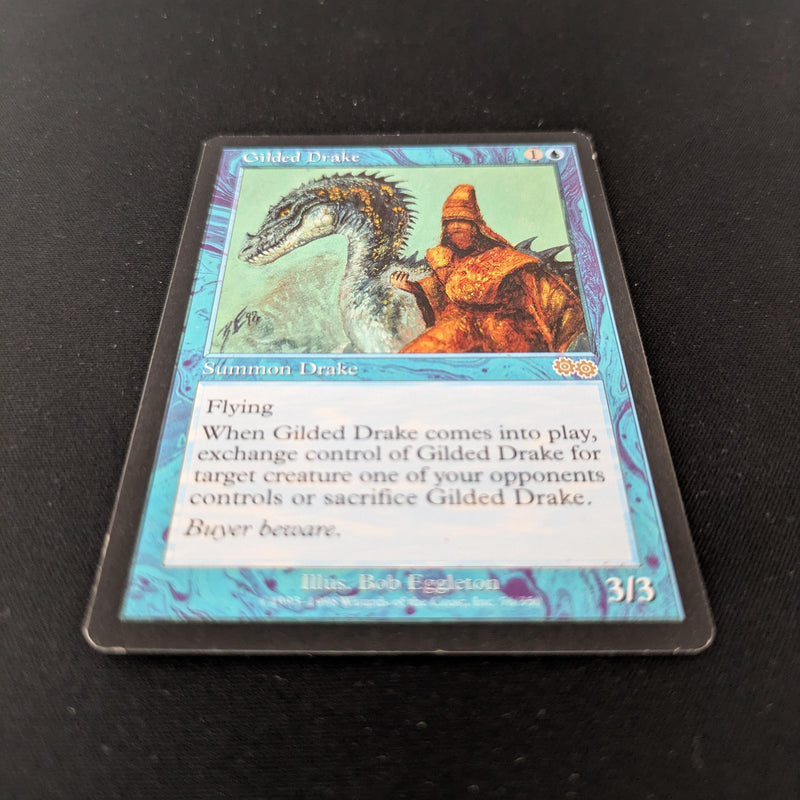 Magic the Gathering Gilded Drake - Urza's Saga 