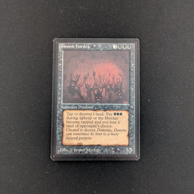 Magic the Gathering Demonic Hordes - Beta NM - 25411