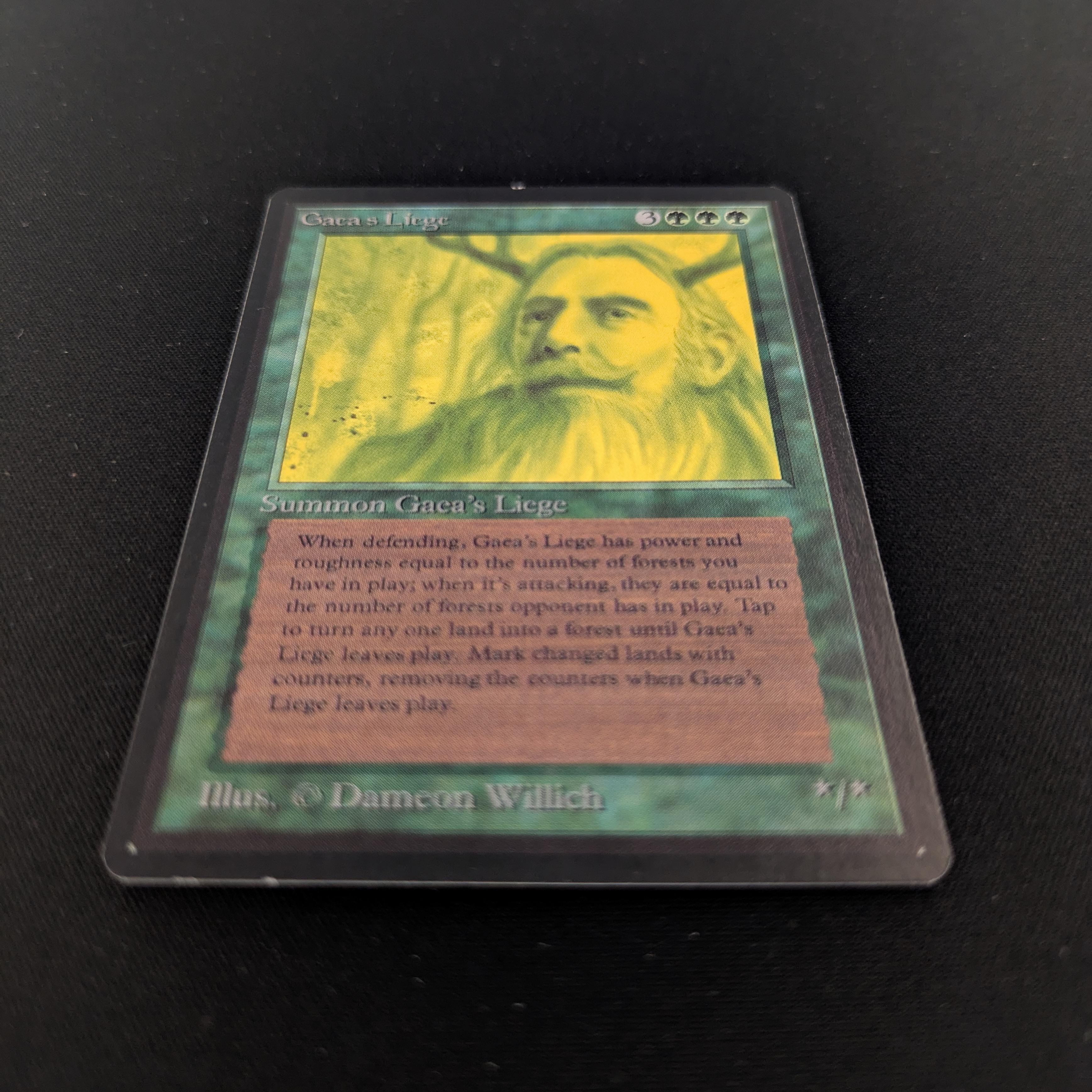 MTG Singles - Gaea's Liege - Beta - 