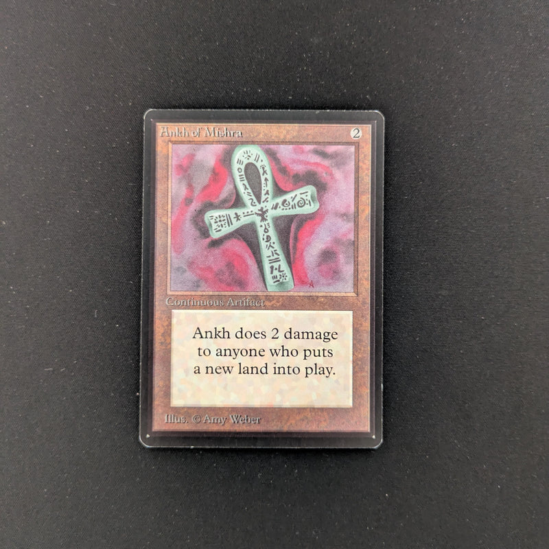 Magic the Gathering Ankh of Mishra - Beta EX - 25424