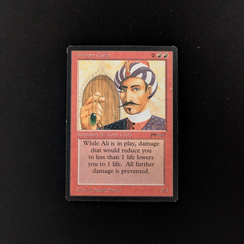 Magic the Gathering Ali From Cairo - Arabian Nights GD - 25444
