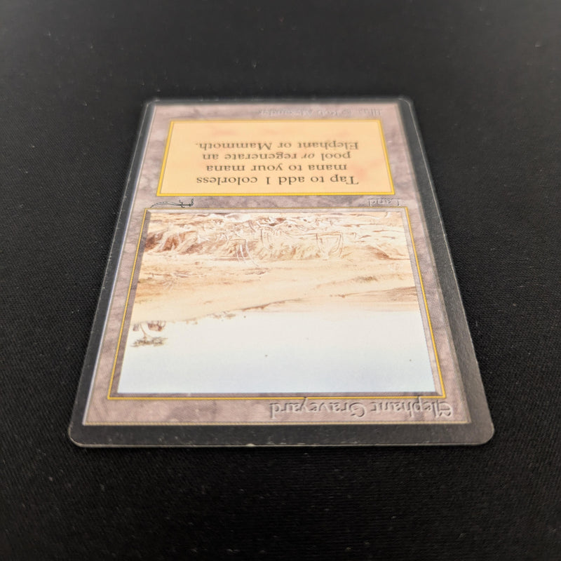 Magic the Gathering Elephant Graveyard - Arabian Nights 