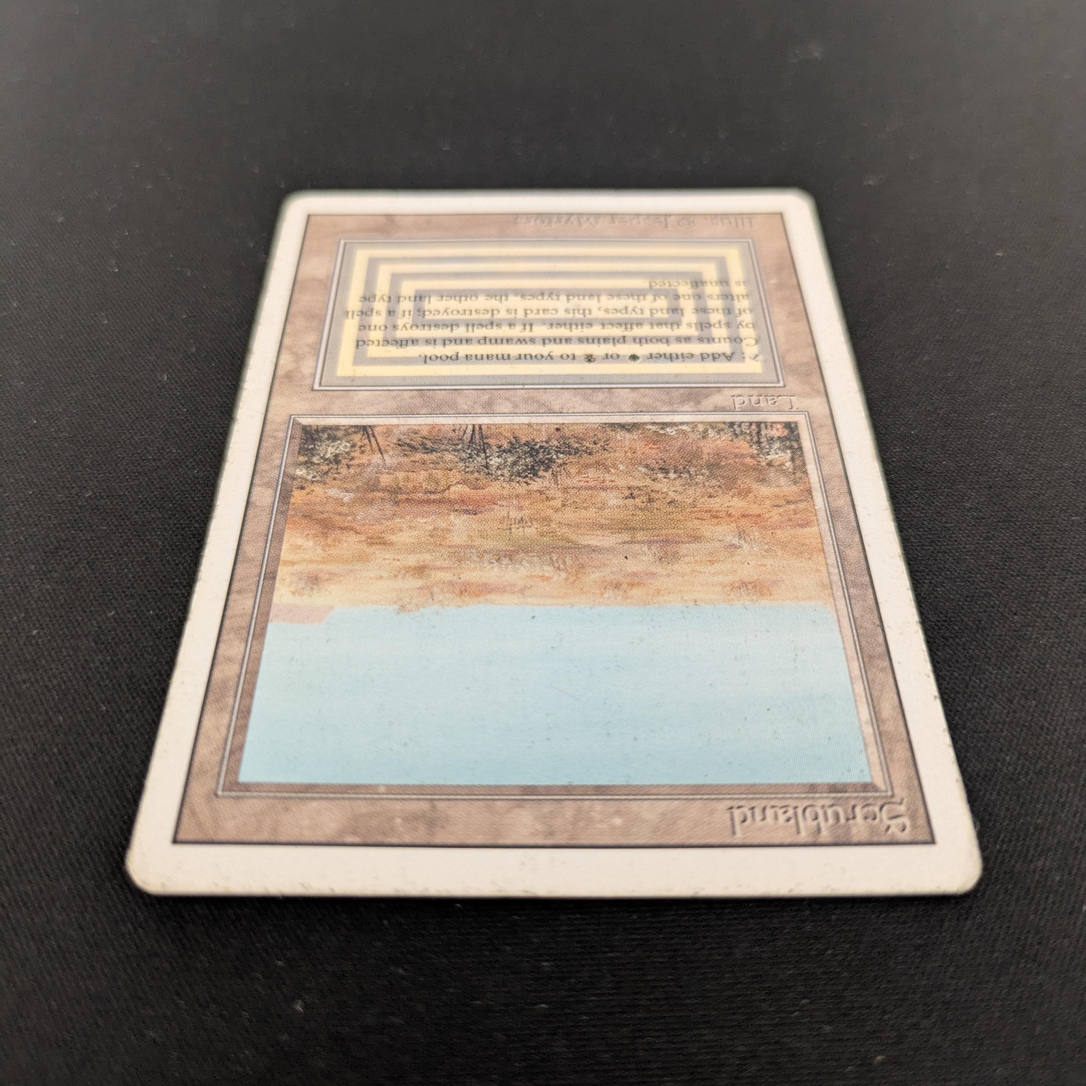 MTG Singles - Scrubland - Revised - 