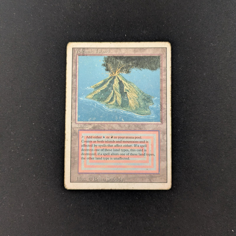 Magic the Gathering Volcanic Island - Revised PO - 25481