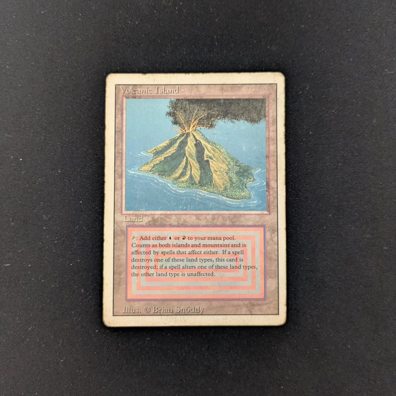 Magic the Gathering Volcanic Island - Revised PO - 25482