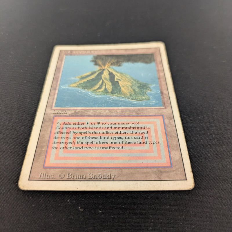 Magic the Gathering Volcanic Island - Revised 