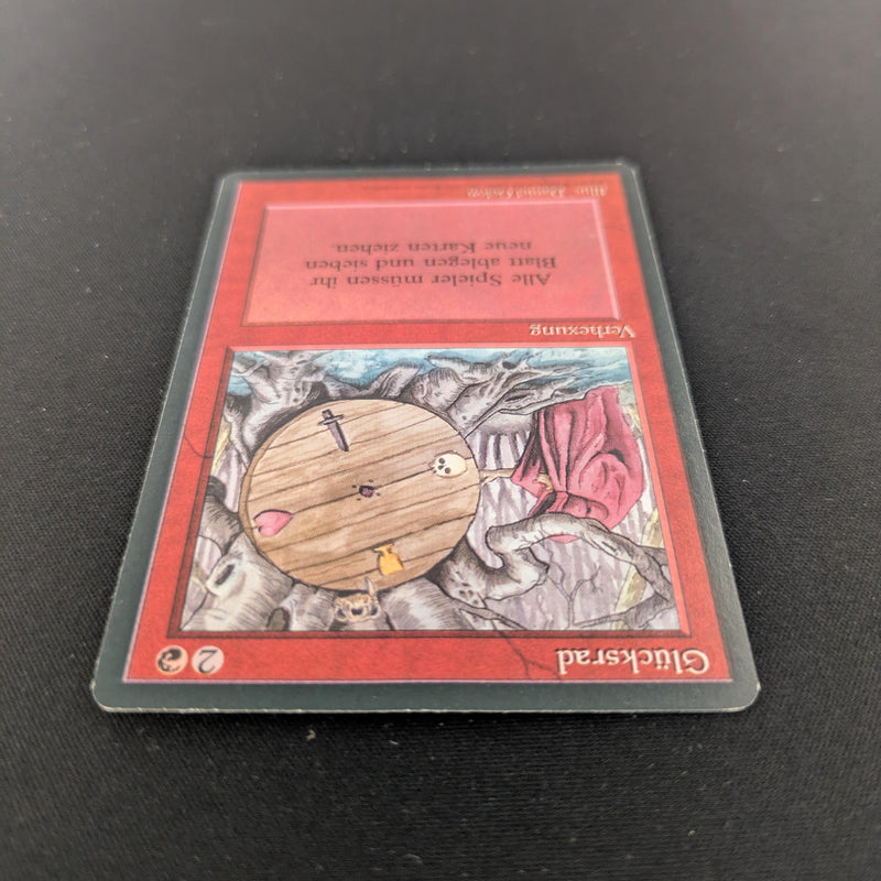 Magic the Gathering Wheel of Fortune - Foreign Black Bordered - German 
