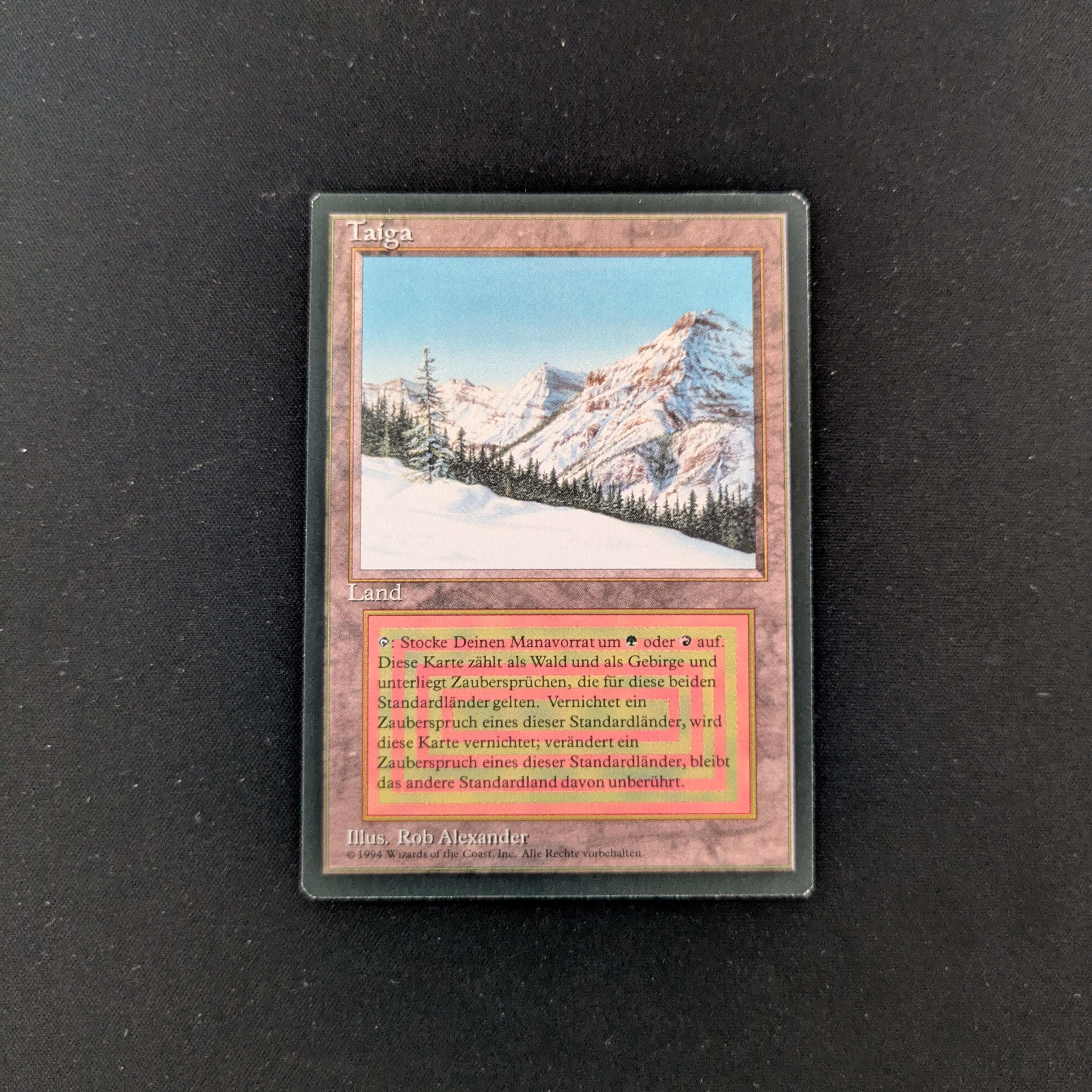 Taiga - Foreign Black Bordered