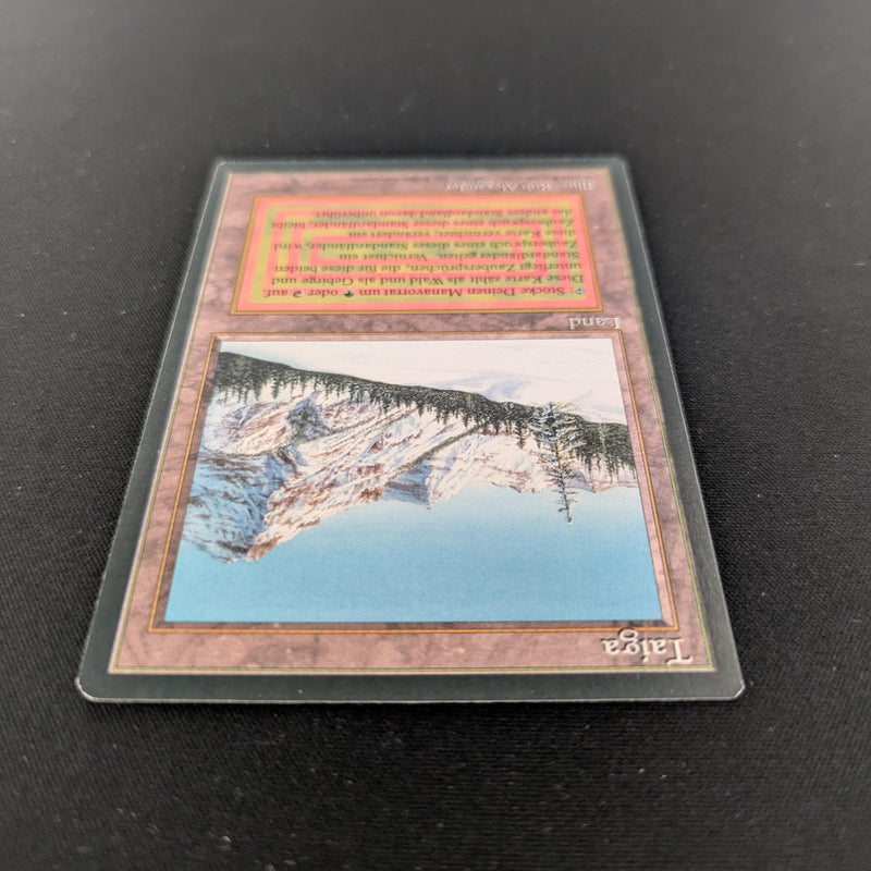 Magic the Gathering Taiga - Foreign Black Bordered - German 