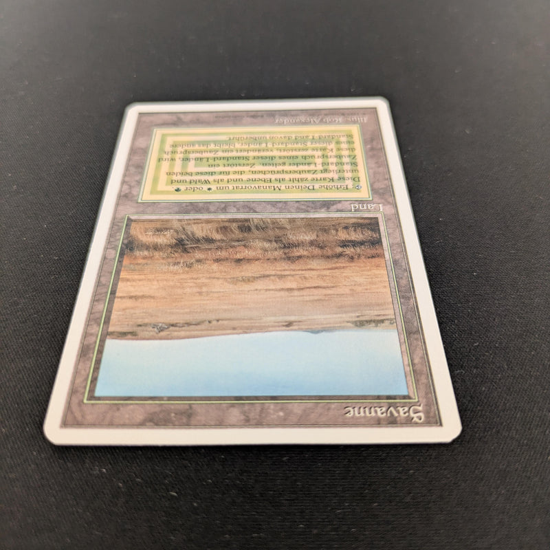 Magic the Gathering Savannah - Foreign White Bordered - German 