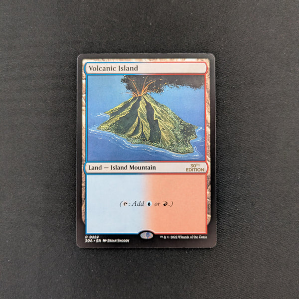 Magic the Gathering Volcanic Island (Modern Frame) - 30th Anniversary Edition NM - 25555