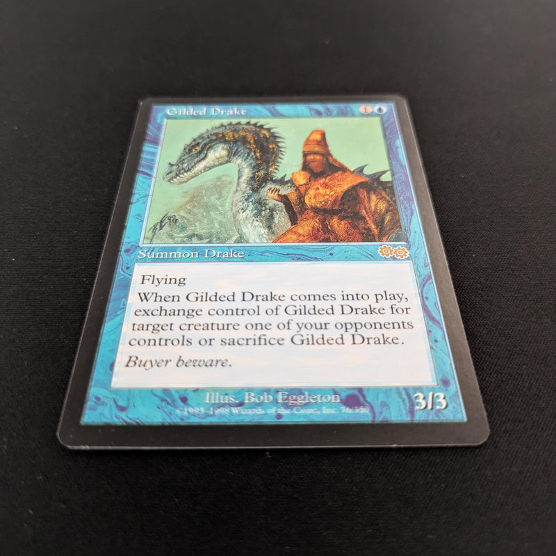 Magic the Gathering Gilded Drake - Urza's Saga 