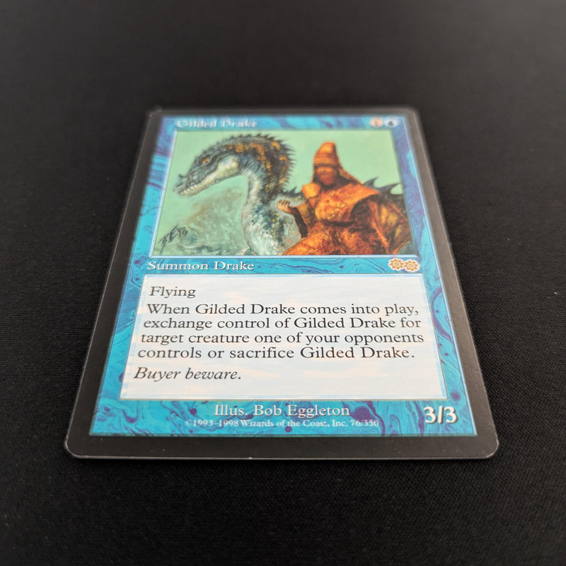 Magic the Gathering Gilded Drake - Urza's Saga 