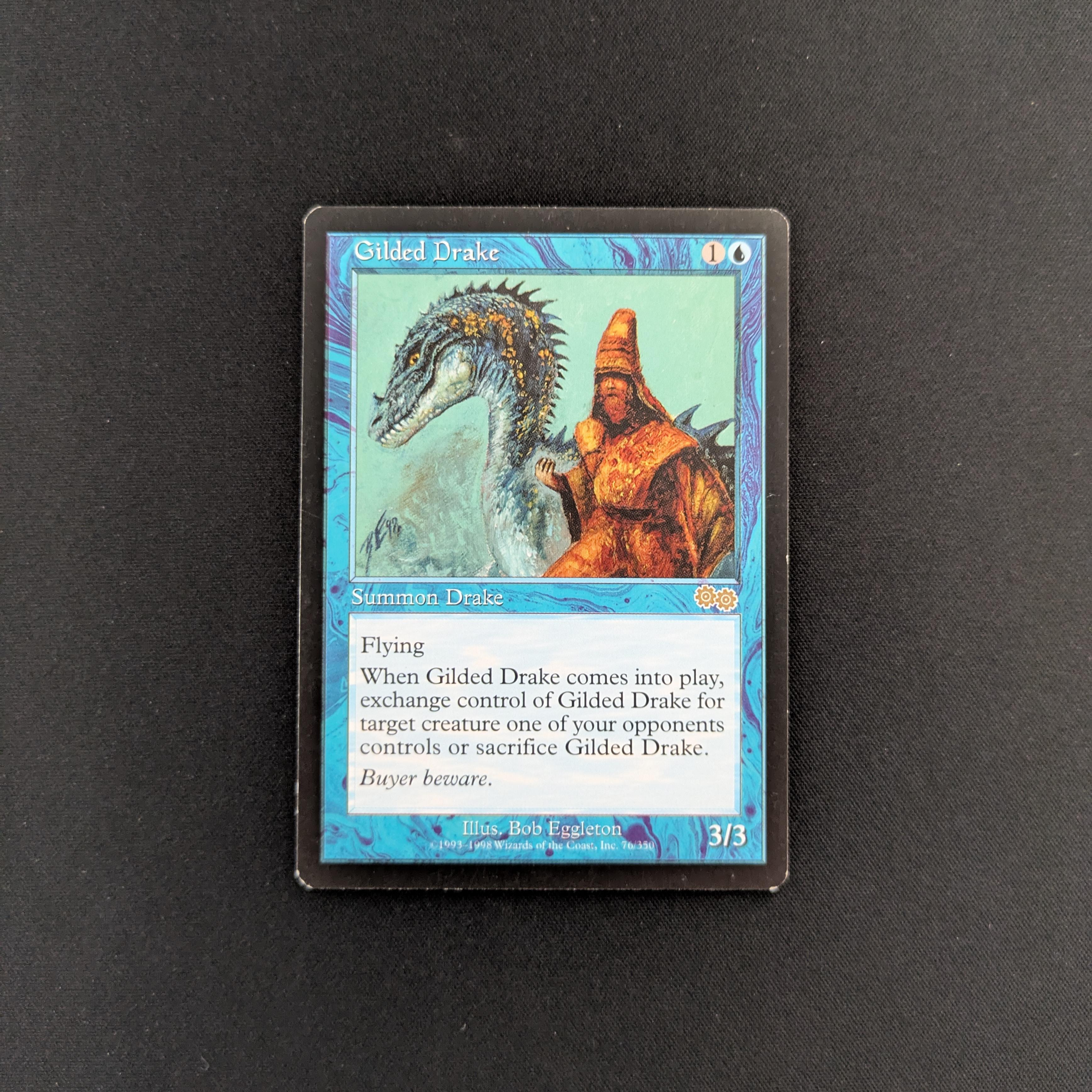 MTG Singles - Gilded Drake - Urza's Saga - English - GD - 25565