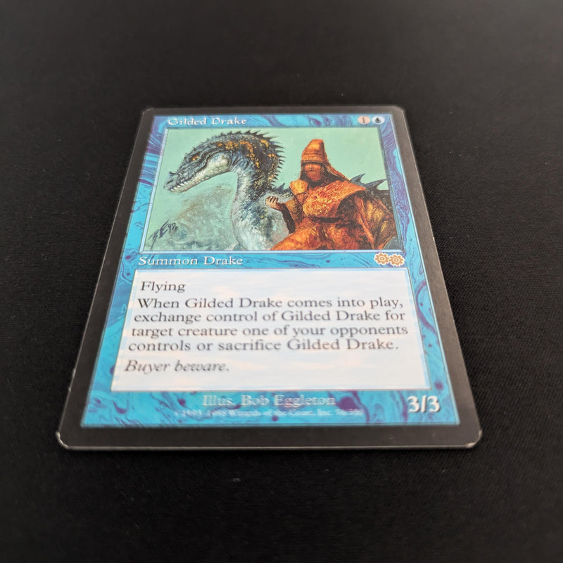 Magic the Gathering Gilded Drake - Urza's Saga 
