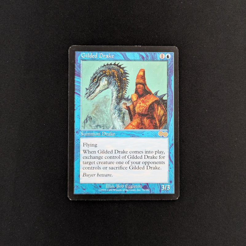 Magic the Gathering Gilded Drake - Urza's Saga English - GD - 25566