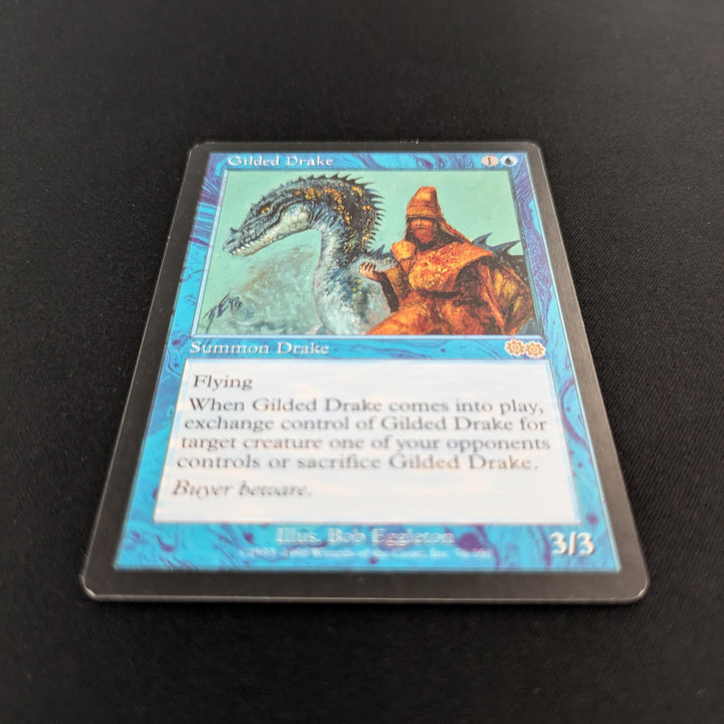 Magic the Gathering Gilded Drake - Urza's Saga 