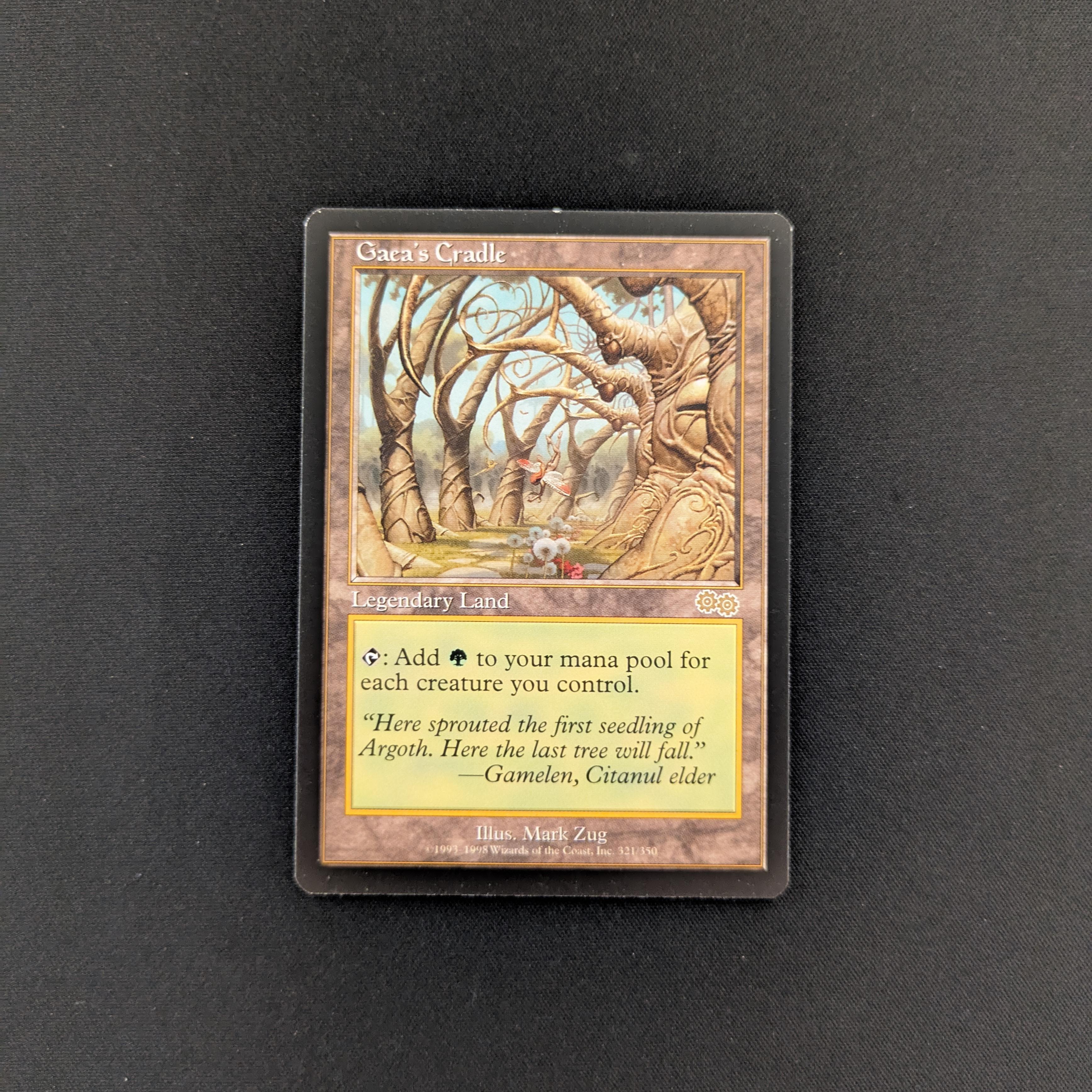 MTG Singles - Gaea's Cradle - Urza's Saga - English - EX - 25570