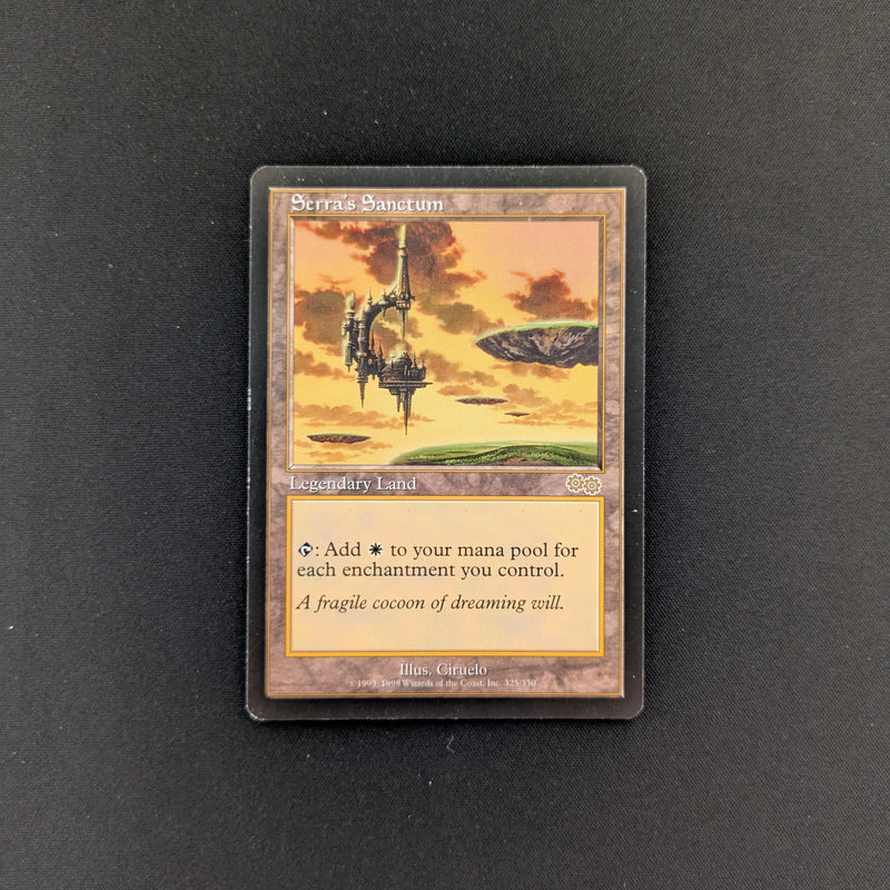 Magic the Gathering Serra's Sanctum - Urza's Saga English - LP - 25573